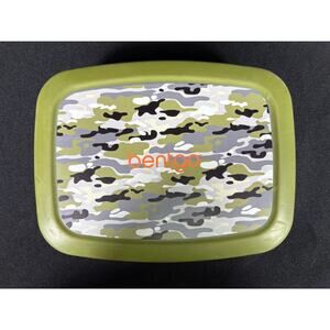 Bentgo Camo Snap & Go Leak Proof Lunch Box, Removable 5 Slot Insert